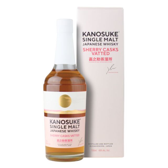 嘉之助 シングルモルト SHERRY CASKS VATTED ウィスキー 48度 700ml 嘉之助蒸留所 小正醸造