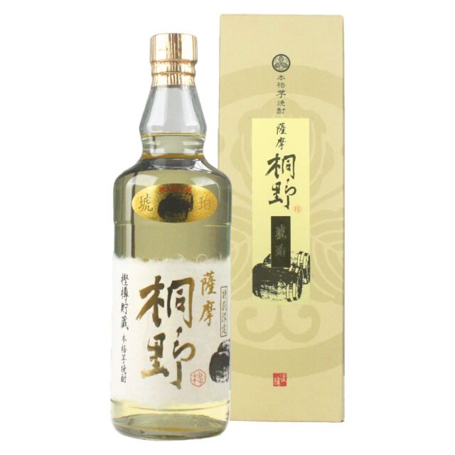 桐野 琥珀 きりの 25度 720ml 芋焼酎 中俣 限定焼酎 侍士の会 通販