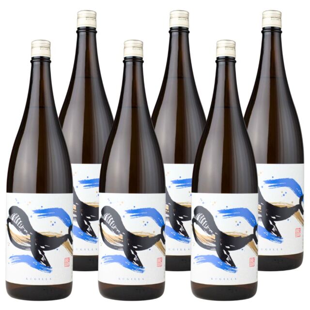 [送料無料] 芋焼酎 くじらのボトル 25度 1800ml×6本 大海酒造