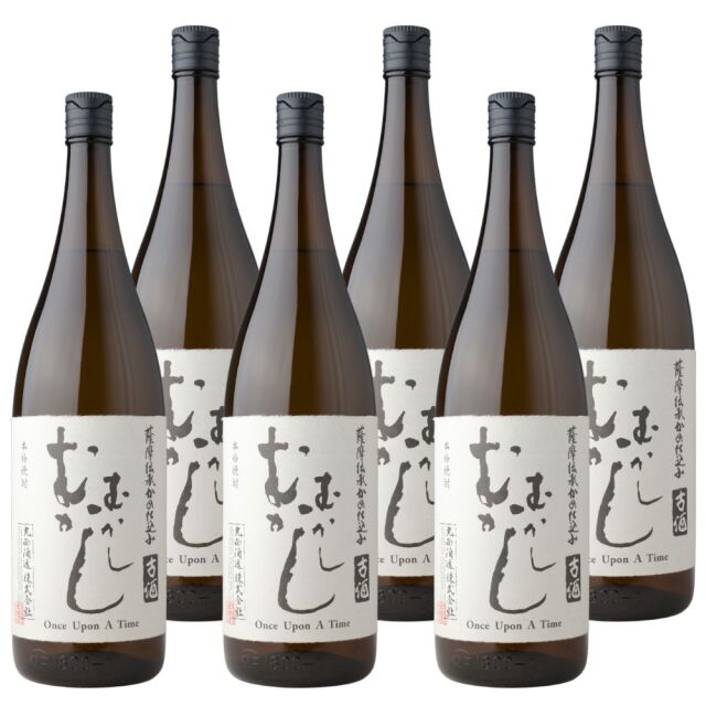 [送料無料] むかしむかし 25度 1800ml 6本 芋焼酎 丸西酒造 古酒 通販