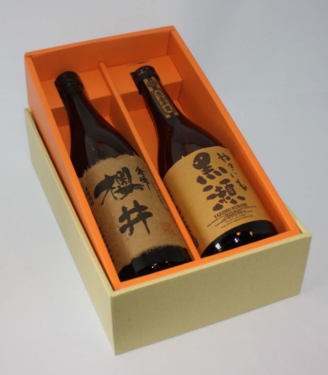 金峰櫻井、やきいも黒瀬25度 720ml 2本セット 限定焼酎