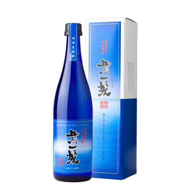 青一髪 25度 720ml 箱入り 麦焼酎 久保酒造場 長崎 通販