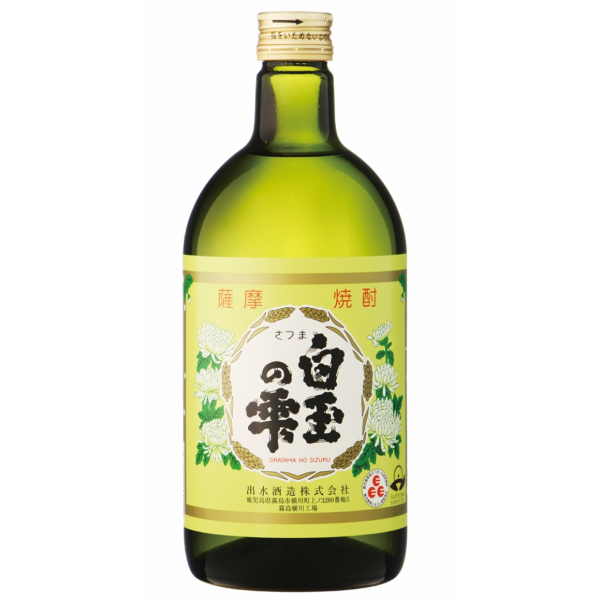 白玉の雫 しらたまのしずく 25度 720ml 出水酒造 芋焼酎 鹿児島
