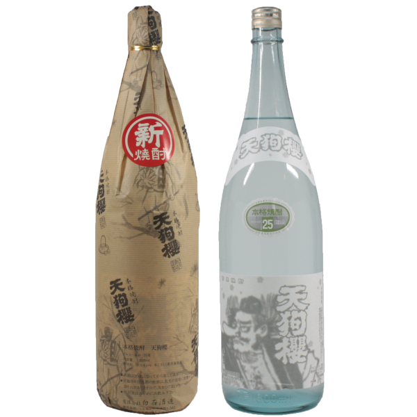 新酒・無濾過] 天狗櫻 25度 1800ml 2019年製造 限定品