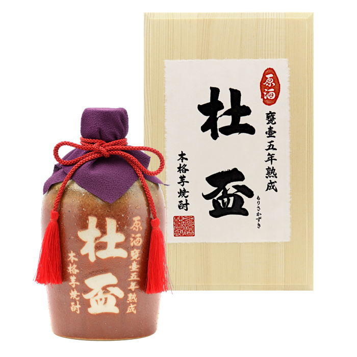 杜盃 36度 720ml 芋焼酎 甕壷五年熟成 陶器入り 出水酒造 通販