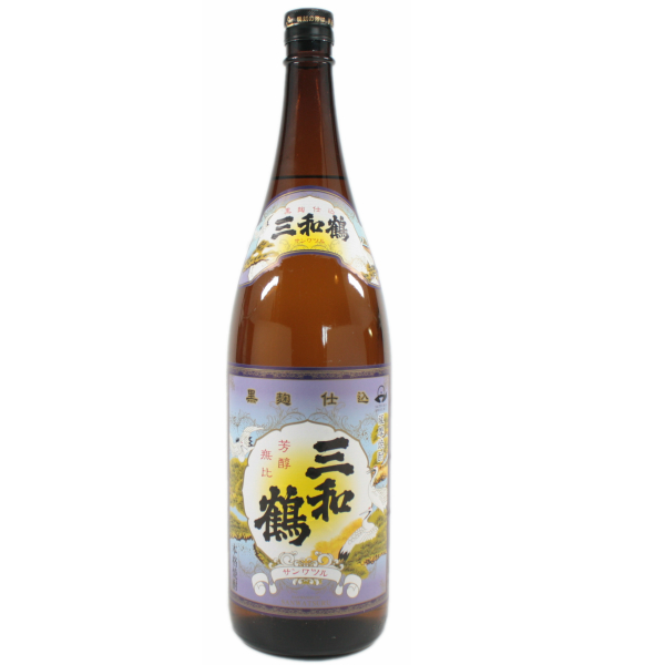 三和鶴 黒麹 さんわづる 25度 1800ml 芋焼酎 三和酒造 鹿児島 通販