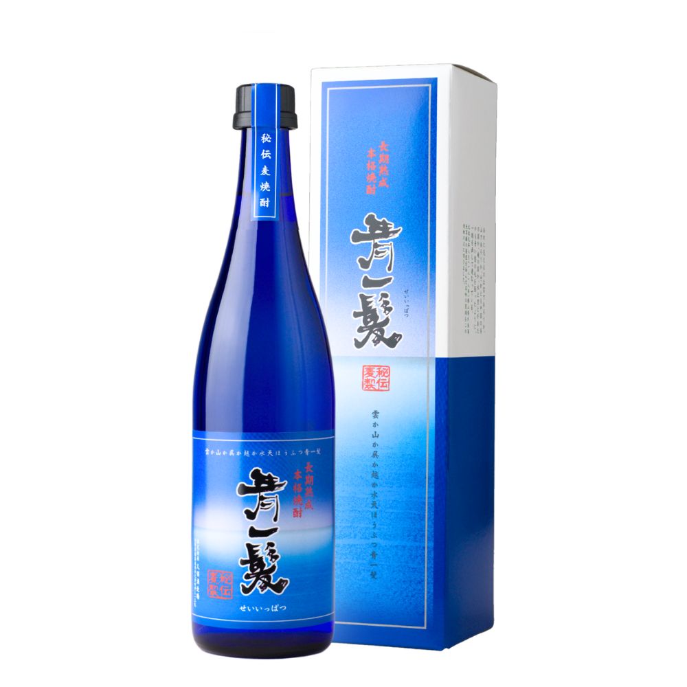 青一髪 25度 720ml 箱入り 麦焼酎 久保酒造場 長崎 通販