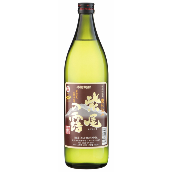 紫尾の露 かめ仕込み しびのつゆ 25度 900ml 軸屋酒造 芋焼酎 鹿児島