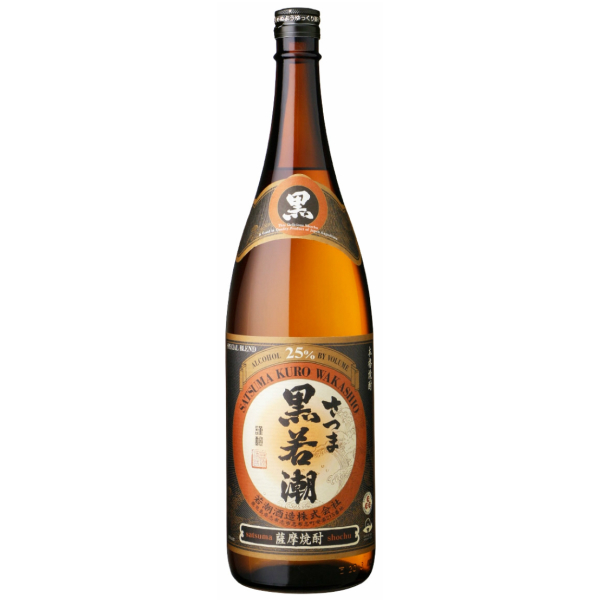 さつま黒若潮 25度 1800ml 若潮酒造 芋焼酎 鹿児島