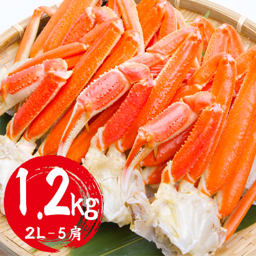 茹でずわい切足 2L 5肩 [お中元 お歳暮 母の日 父の日 敬老の日 ギフト]