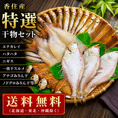【送料無料】 特選干物セット [お中元 お歳暮 母の日 父の日 敬老の日 ギフト]