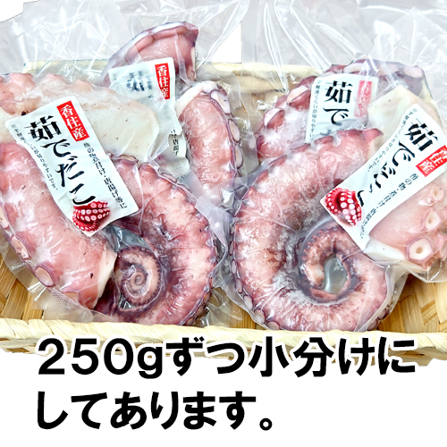 北海道産 茹でたこ足 1kg