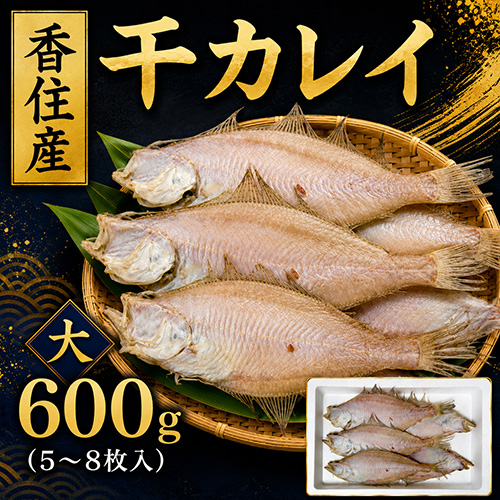 香住産 干カレイ 大 約600g 5～8枚 [お中元 お歳暮 母の日 父の日 敬老の日 ギフト]