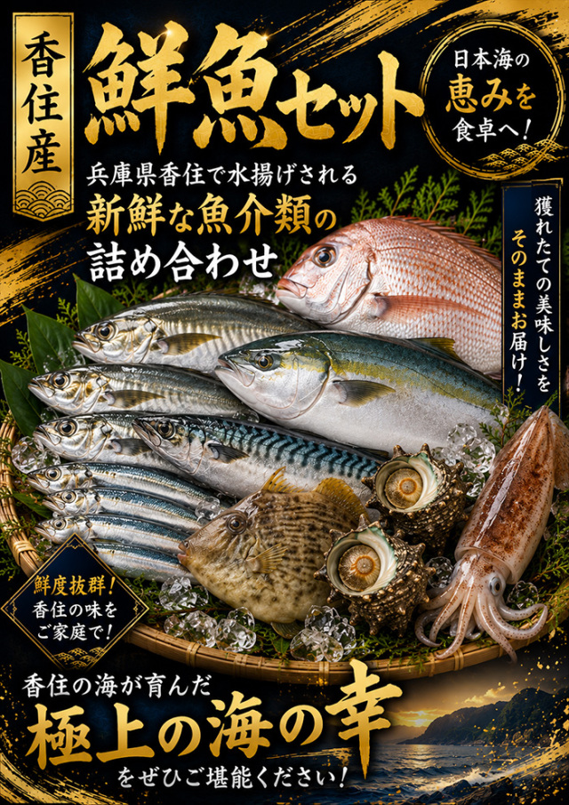 送料無料】 おまかせ鮮魚セット お試しコース