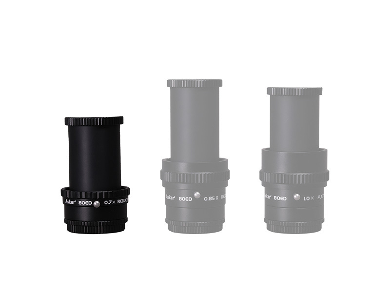 Askar 80ED用 0.7xレデューサー
