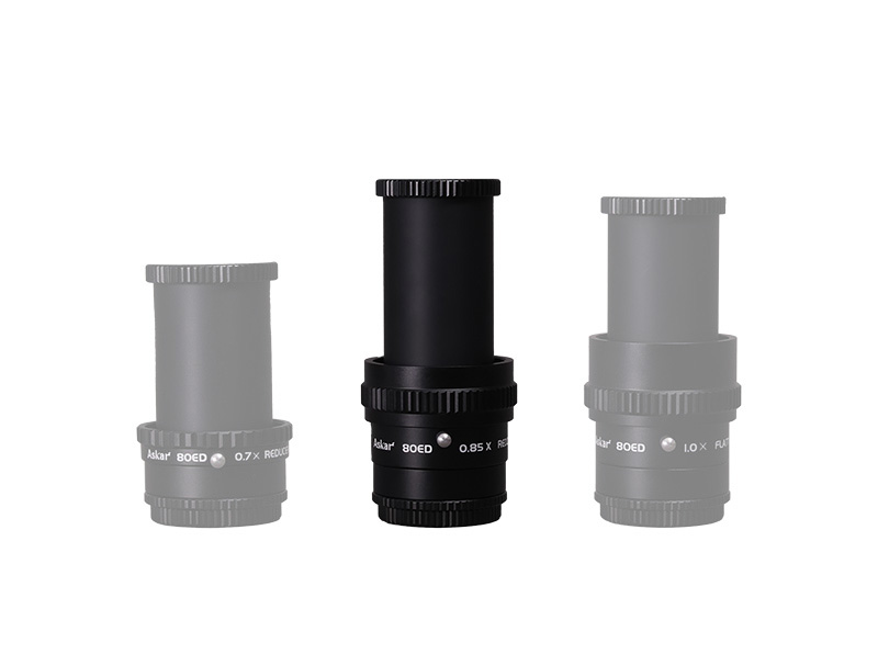 Askar 80ED用 0.85xレデューサー