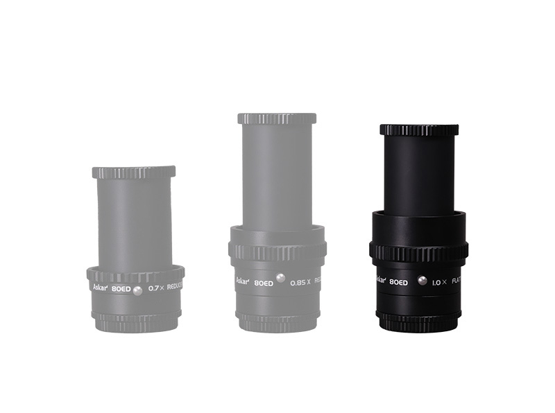 Askar 80ED用 1.0xフラットナー