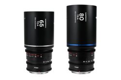 LAOWA Nanomorph 65/80mm T2.4 1.5x Cine　2レンズバンドルセット (フレアカラー: Amber／Blue／Silver)