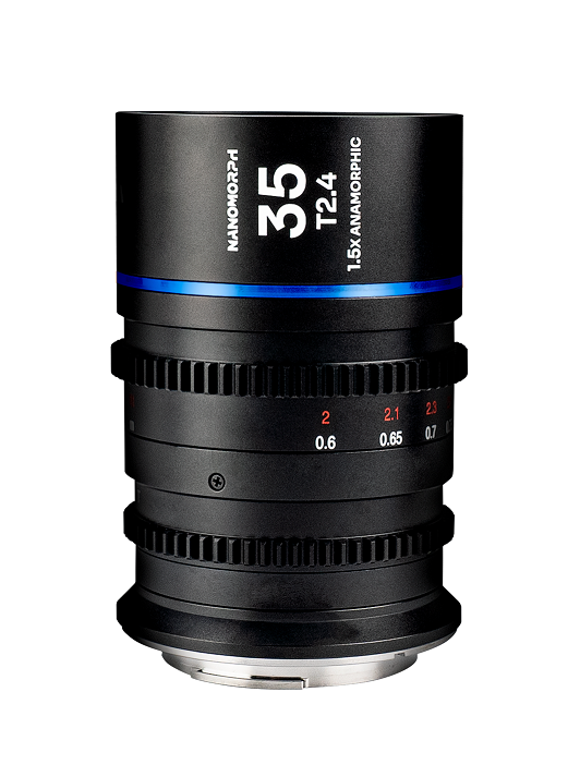 LAOWA Nanomorph 35mm T2.4 1.5x Cine 【Blue/Amber/Silver】 各マウント