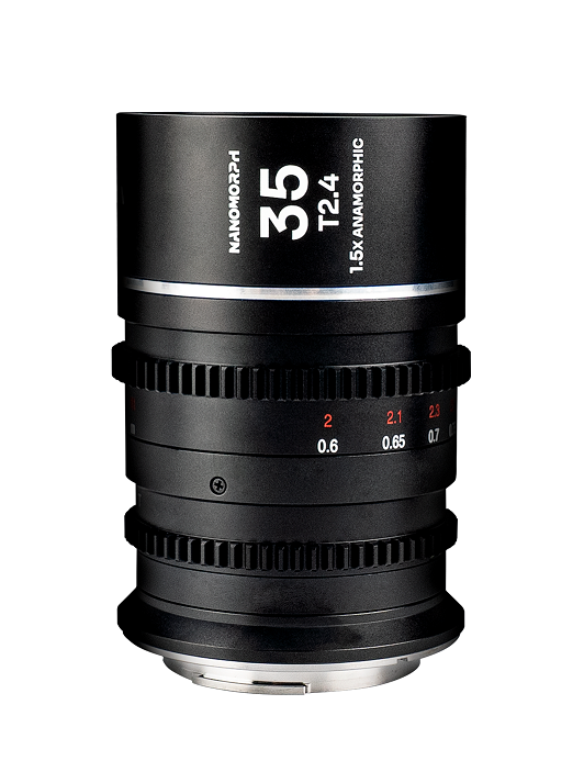 LAOWA Nanomorph 35mm T2.4 1.5x Cine 【Blue/Amber/Silver】 各マウント