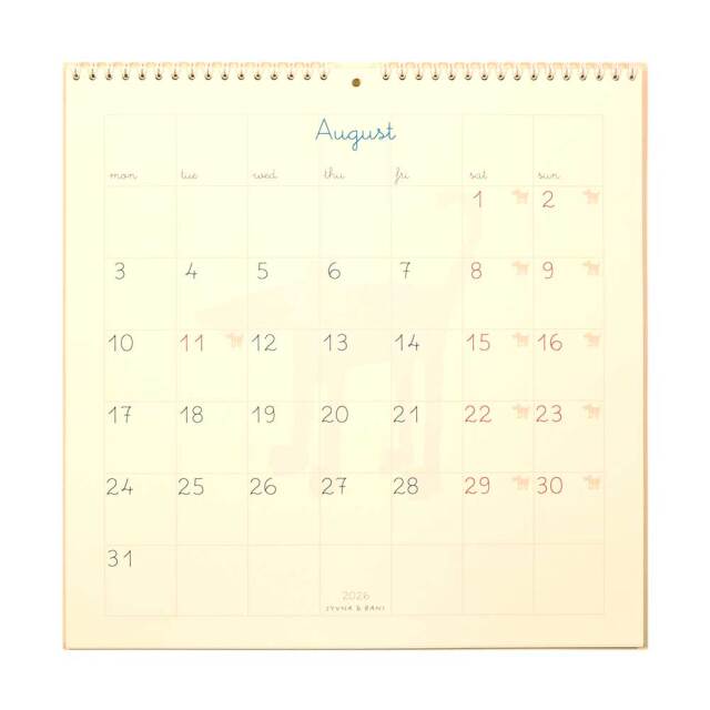 2026年 カレンダー