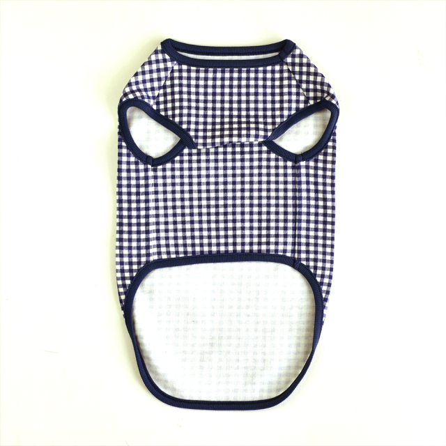 ギンガムチェックノースリーブ