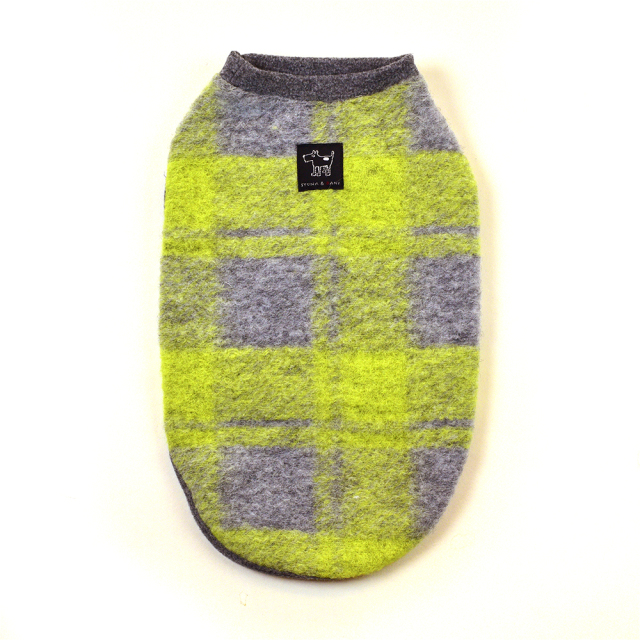 ビッグチェックノースリーブ