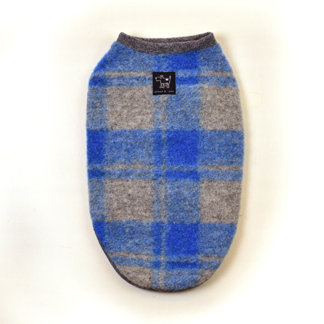 ビッグチェックノースリーブ