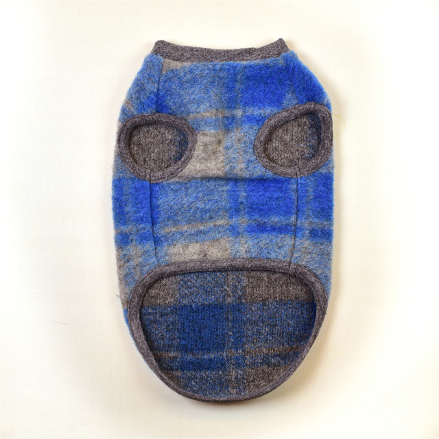 ビッグチェックノースリーブ