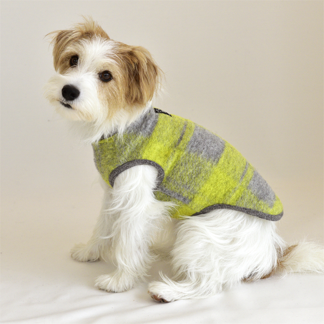 ビッグチェックノースリーブ