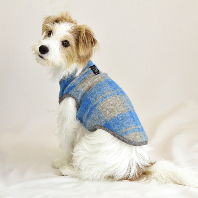 ビッグチェックノースリーブ