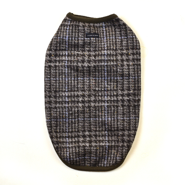 グレンチェックノースリーブ