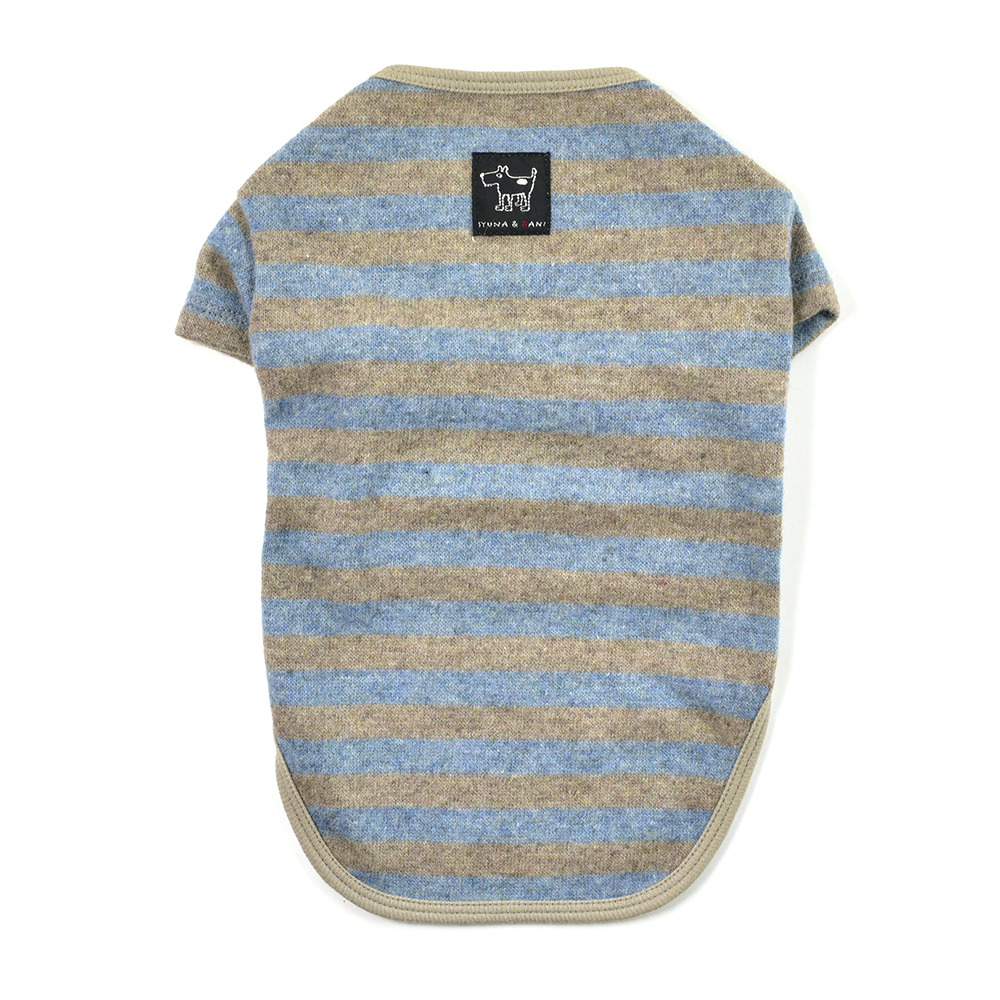 ブルーメランジTシャツ