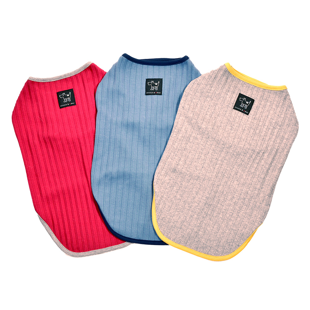 ソリッドラインノースリーブ