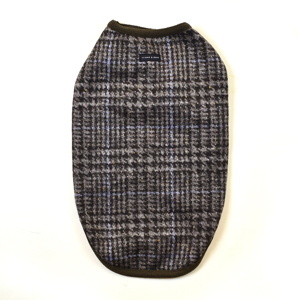 グレンチェックノースリーブ