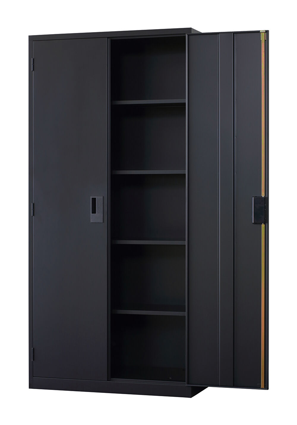 両開き 下置書庫 A4-36H-MB （マットブラック） 幅880×奥行400×高さ1850