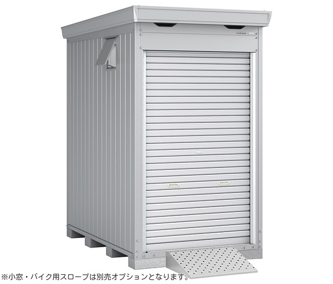 FM-1422HYNG イナババイク保管庫[豪雪型]床付き 間口1370×奥行2210×高さ2385mm