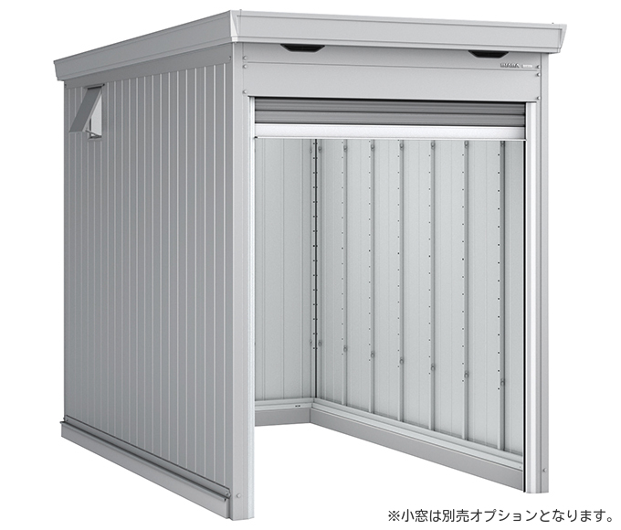 FM-1830SD イナババイク保管庫 多雪型 高基礎 土間 間口1790×奥行3050×高さ2085mm