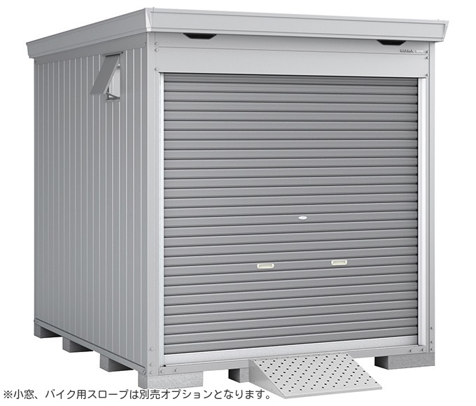 FM-2226HYN イナババイク保管庫[一般型]床付き 間口2210×奥行2630×高さ2385mm