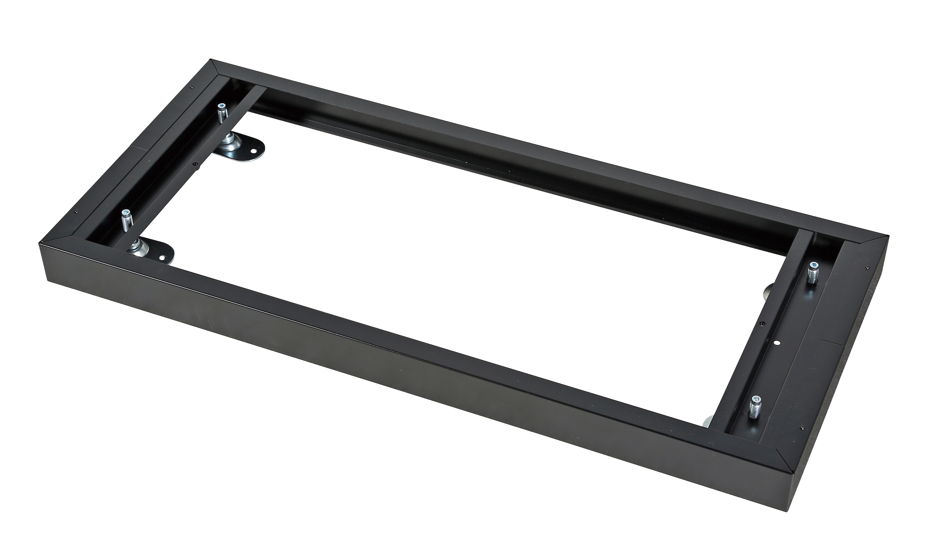 スチール アジャスター付きベース（受注生産） HOSオプション HOS-BS-B 幅900×奥行360×高さ60～75mm