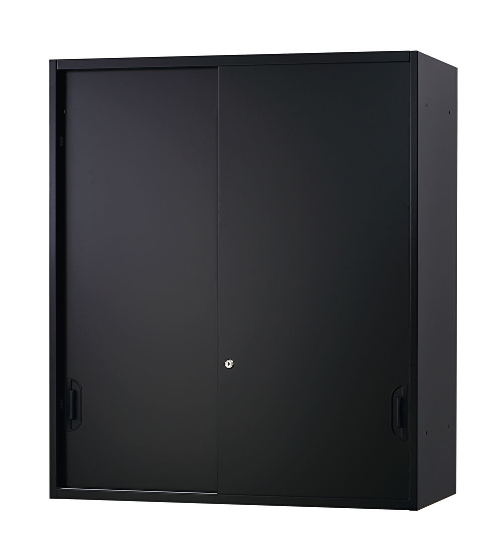 スチール引き違い書庫 上置き用 HOS-HKSUXN-B 幅900×奥行450×高さ1050mm