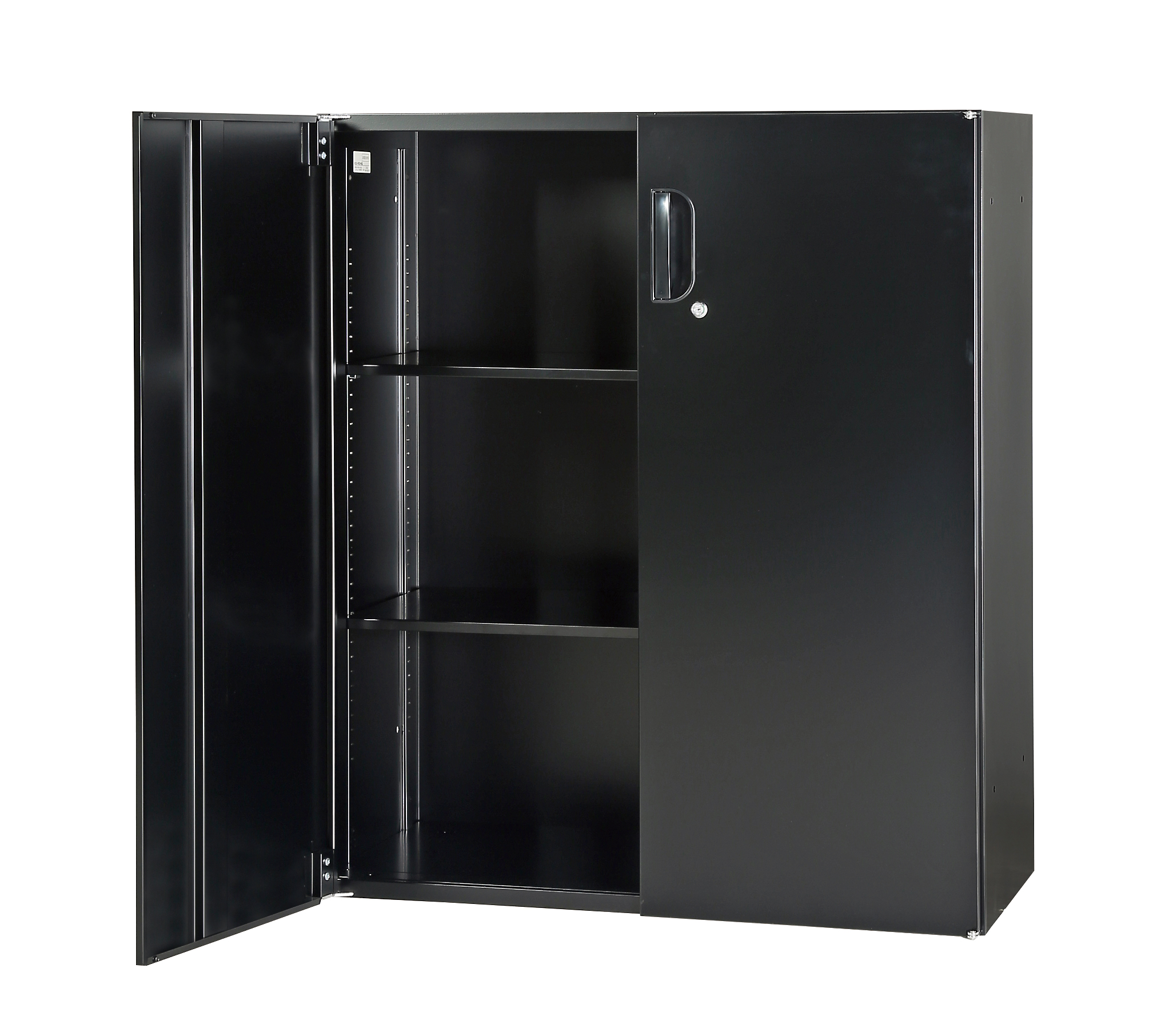 スチール 両開き書庫（受注生産） 下置き用 HOS-HRDSX-B 幅900×奥行400×高さ1050mm