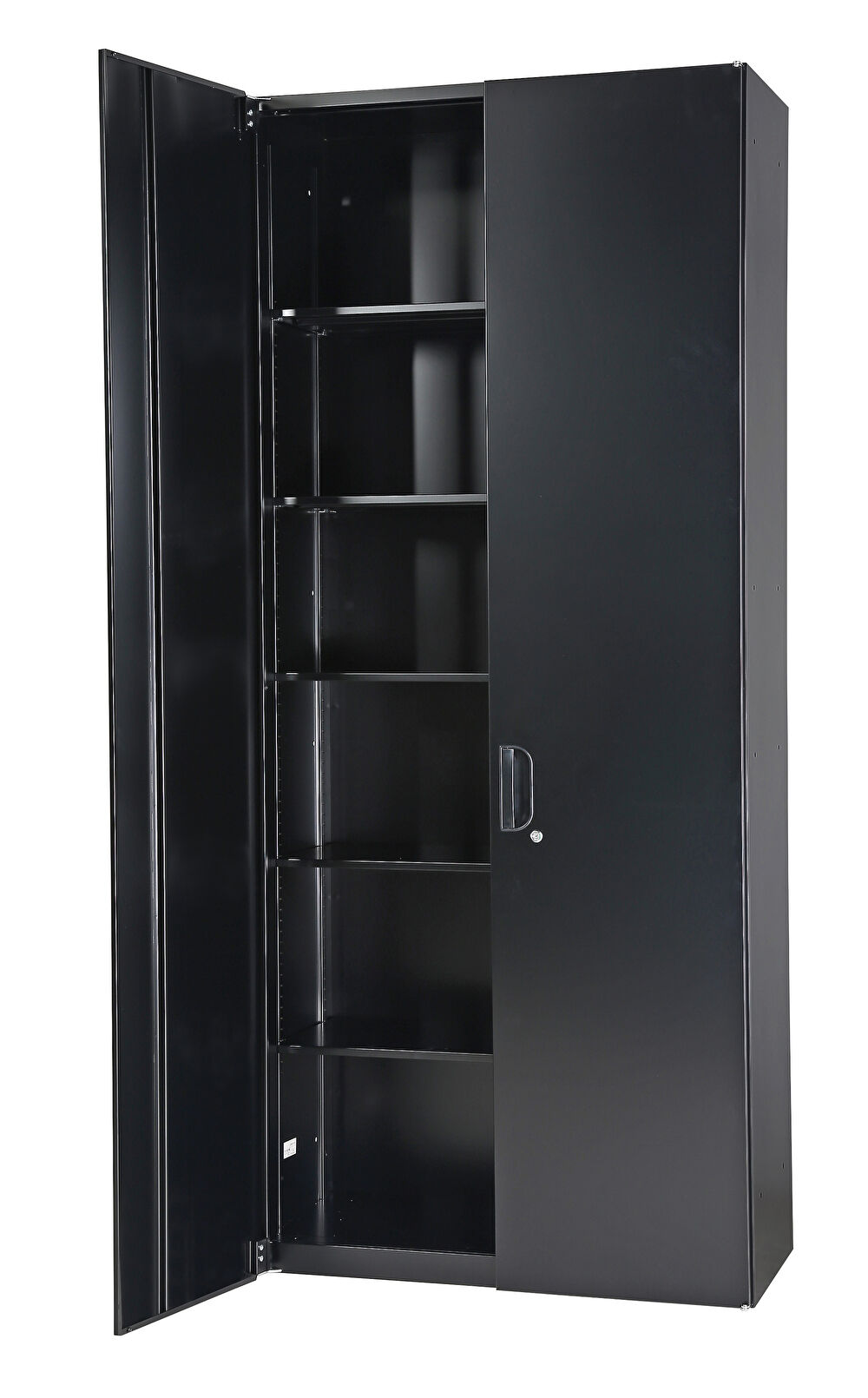 スチール 両開き書庫 下置き用 HOS-HRLX-B 幅900×奥行450×高さ2100mm
