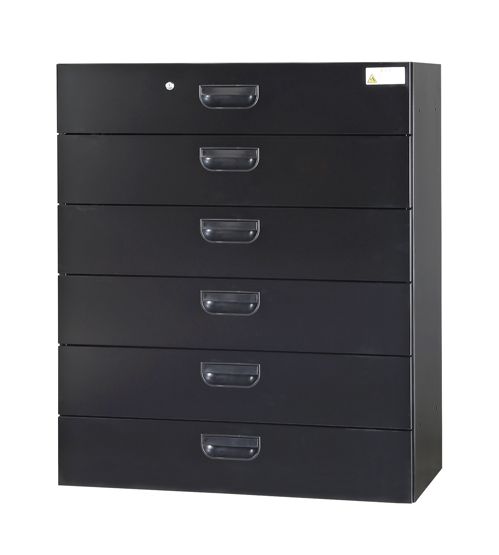 スチール ラテラル書庫6段（受注生産） 下置き用 HOS-L6X-B 幅900×奥行450×高さ1050mm