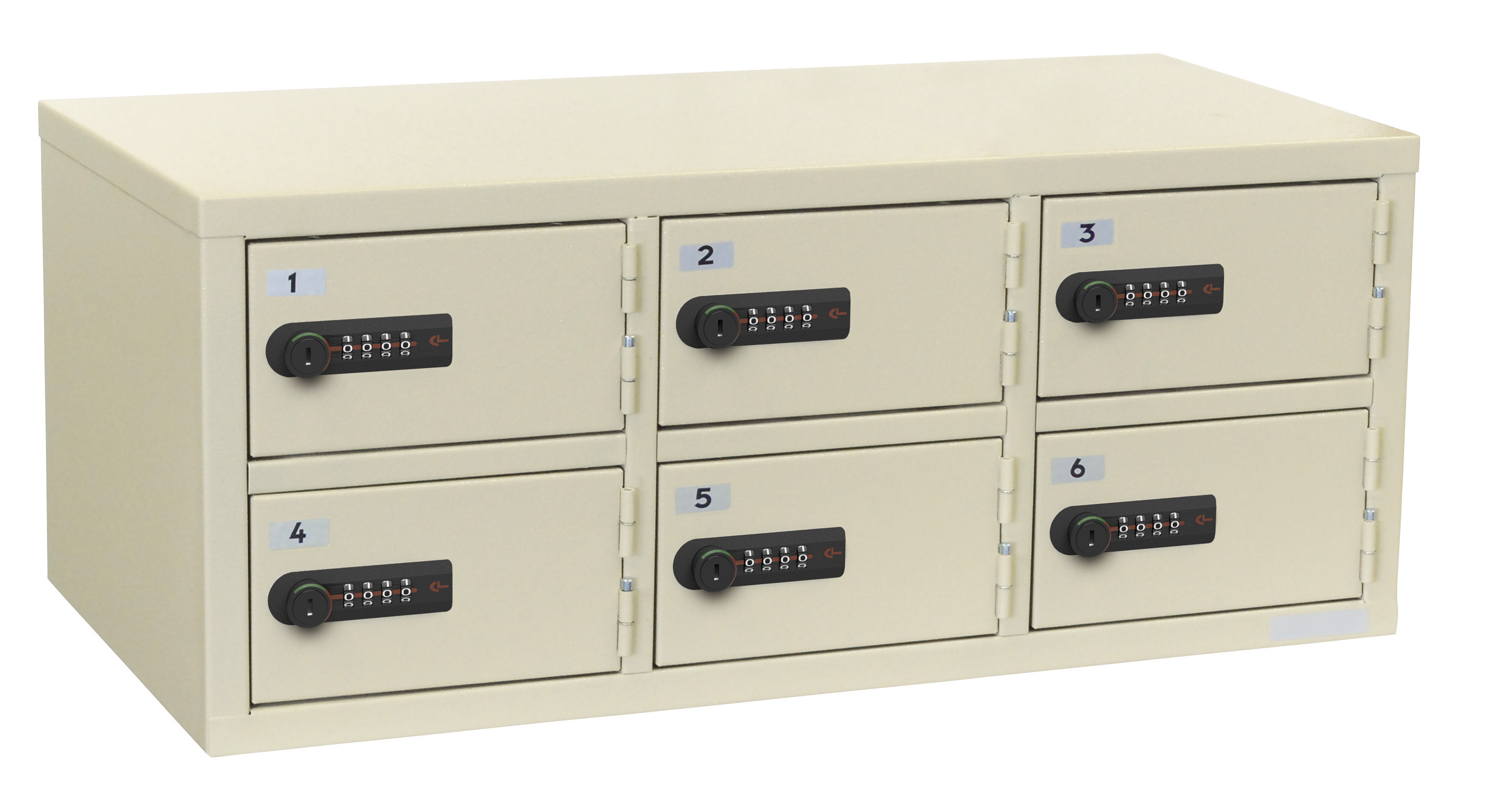 LK-332N エーコー（EIKO） 3列2段/6人用貴重品ロッカー 幅612×奥行320×高さ225mm