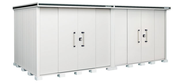ヨド物置 エルモ LMD-5825HW　一般地型　背高Hタイプ 幅5830×奥行2563.5×高さ2355.5mm