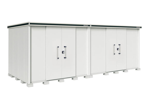 ヨド物置 エルモ LMD-6525HW　一般地型　背高Hタイプ 幅6531×奥行2563.5×高さ2355.5mm