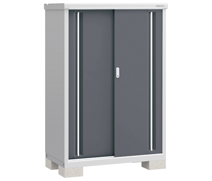 イナバ 収納庫 シンプリー MJX-116D 全面棚タイプ　 間口1100×奥行615×高さ1603mm