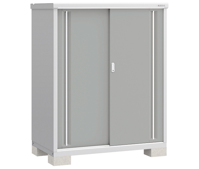イナバ 収納庫 シンプリー MJX-137D 全面棚タイプ　 間口1320×奥行755×高さ1603mm