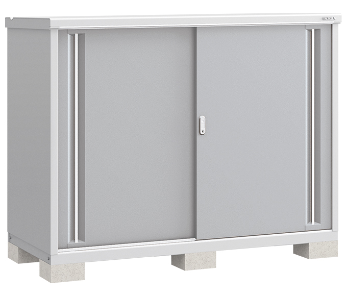 イナバ 収納庫 シンプリー MJX-177C 全面棚タイプ　 間口1740×奥行755×高さ1303mm